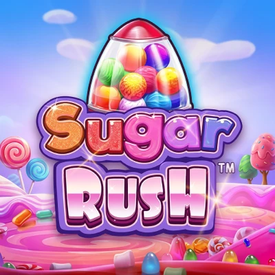 Sugar Rush cluster-pays pokie tile in the Kingbet9 game lobby